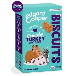 Edgard & Cooper Festive Ankka & Kalkkuna herkku koiralle 400g