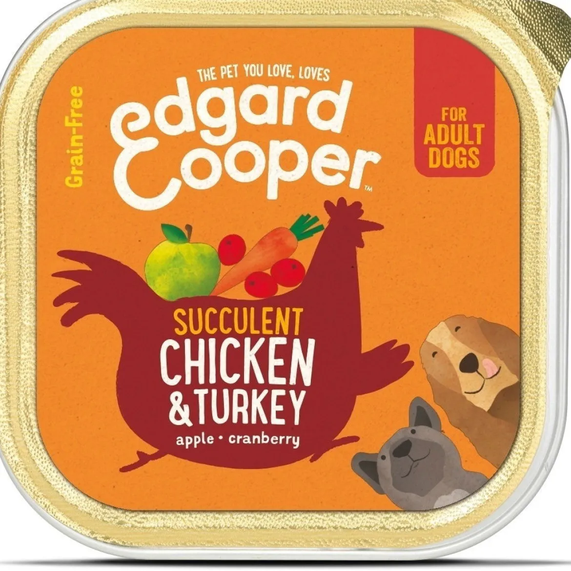 Edgard & Cooper kana & kalkkuna