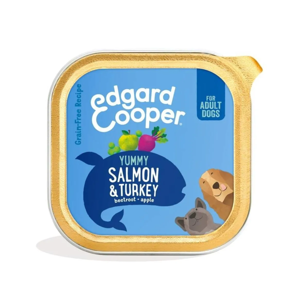 Edgard&Cooper lohi & kalkkuna 150 g