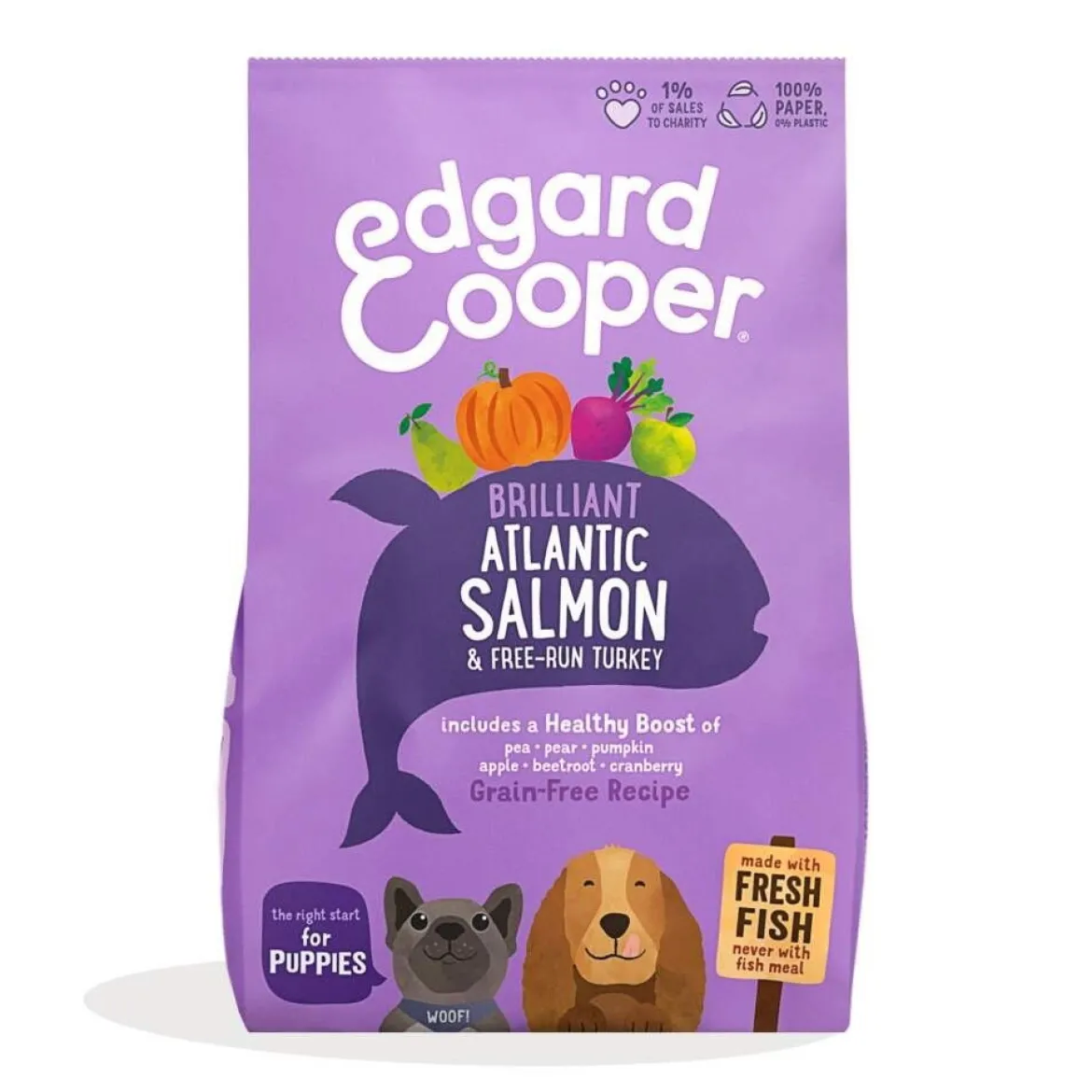 Edgard&Cooper Puppy Salmon&Turkey