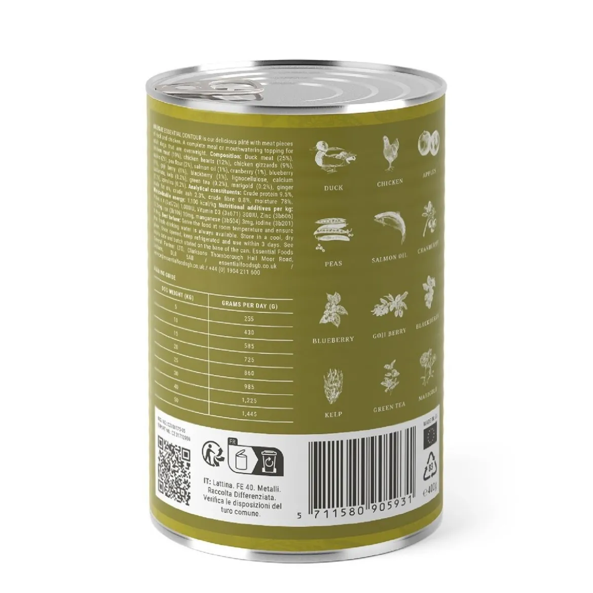 ESSENTIAL CONTOUR PATÉ 400g