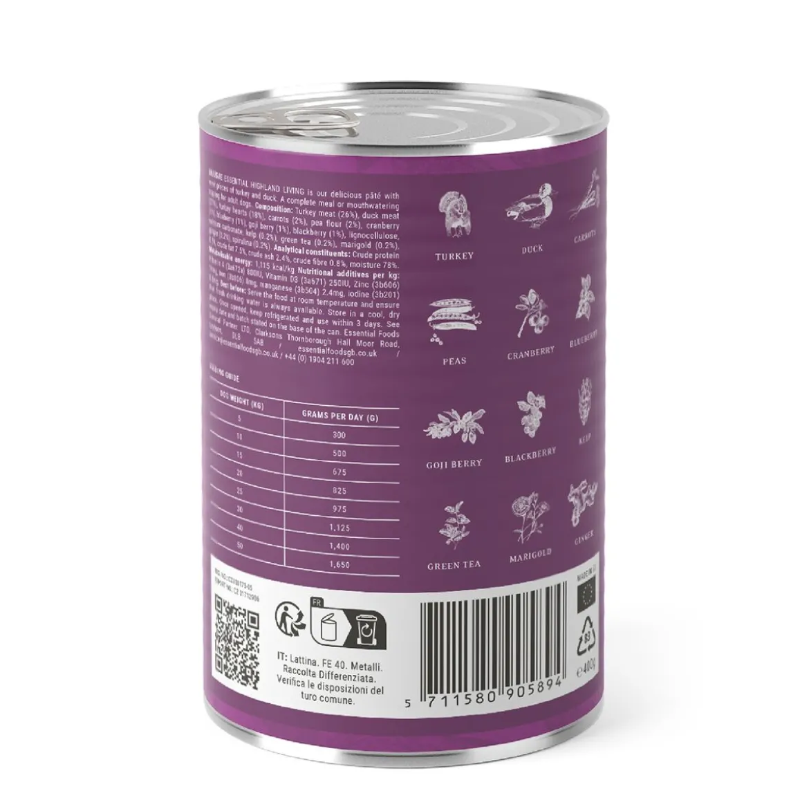 ESSENTIAL HIGHLAND LIVING PATÉ 400g