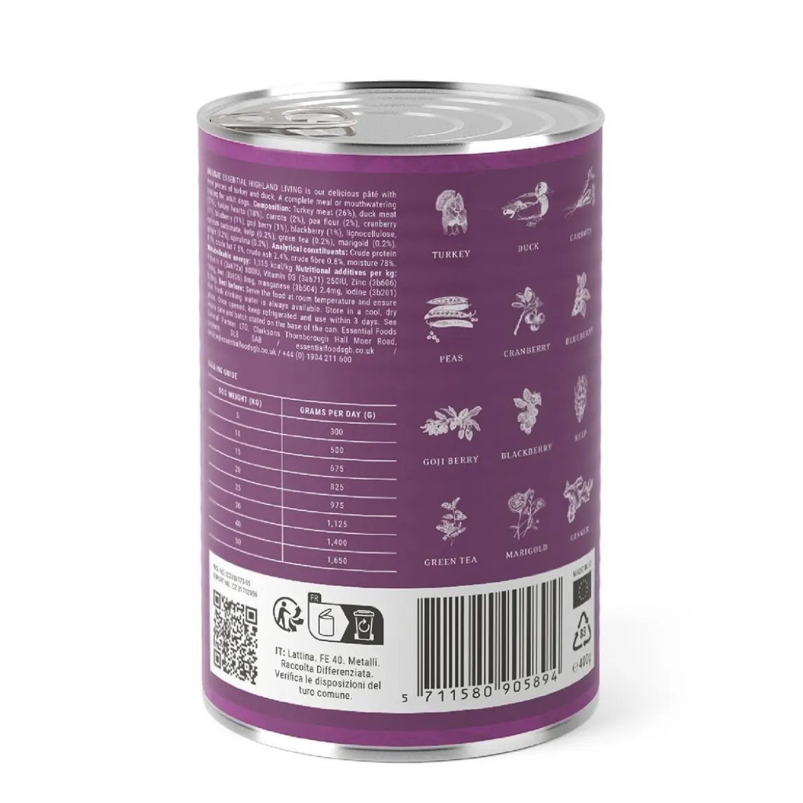 ESSENTIAL HIGHLAND LIVING PATÉ 400g
