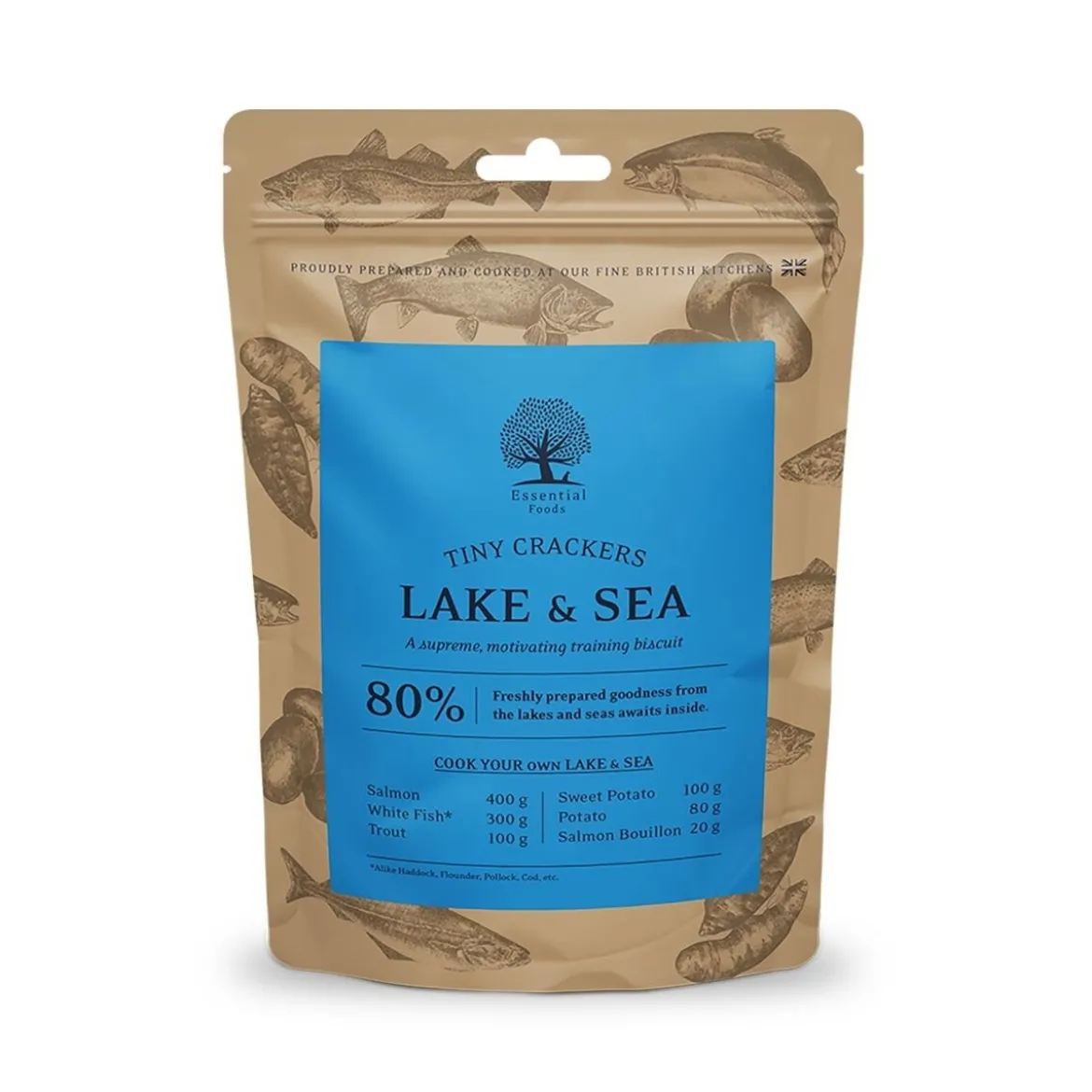 ESSENTIAL Lake&Sea Crackers 100g