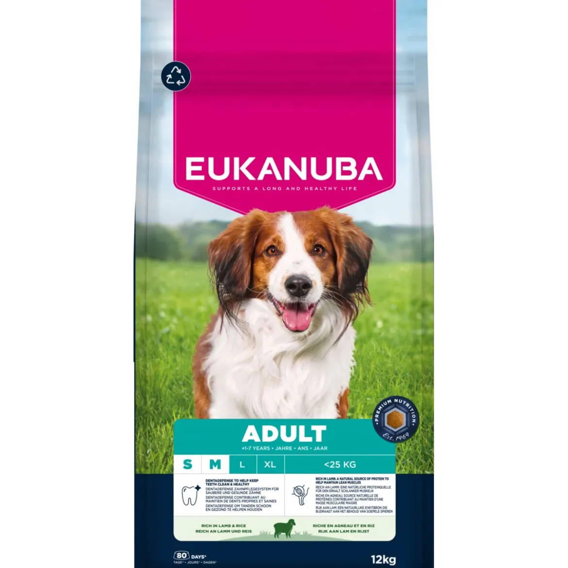 Eukanuba Adult Small & Medium Breed Lamb & Rice