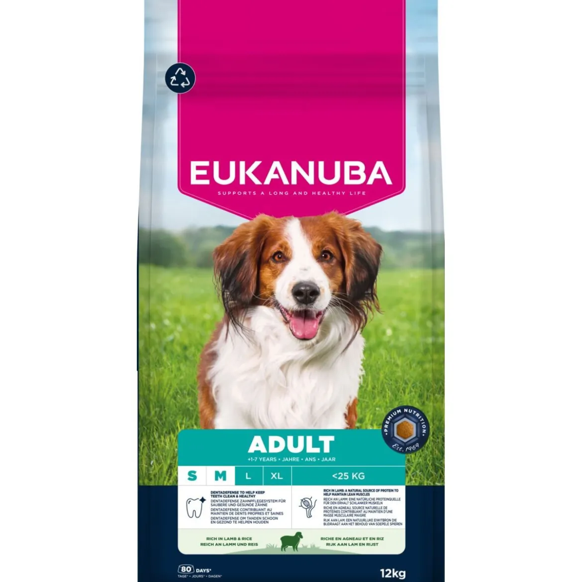 Eukanuba Adult Small & Medium Breed Lamb & Rice