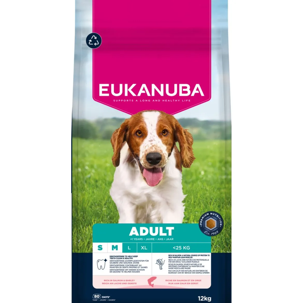 Eukanuba Adult Small & Medium Breed Salmon & Barley