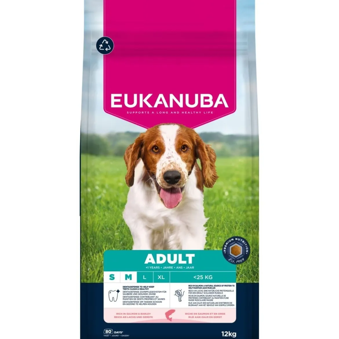 Eukanuba Adult Small & Medium Breed Salmon & Barley
