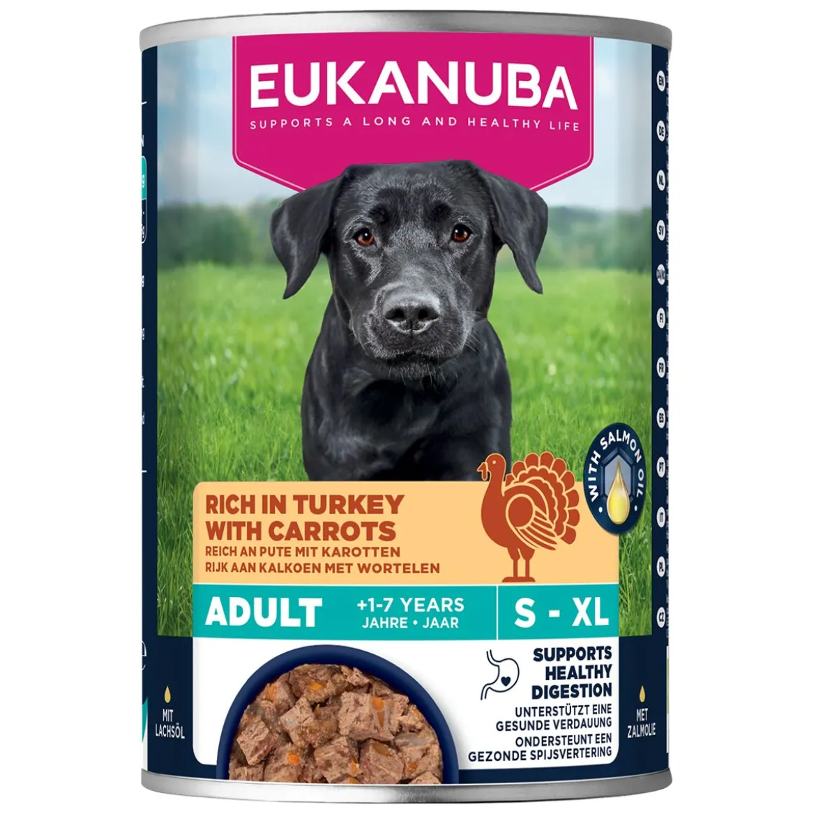 Eukanuba Dog Wet Adult Kalkkuna & Porkkana 400 g