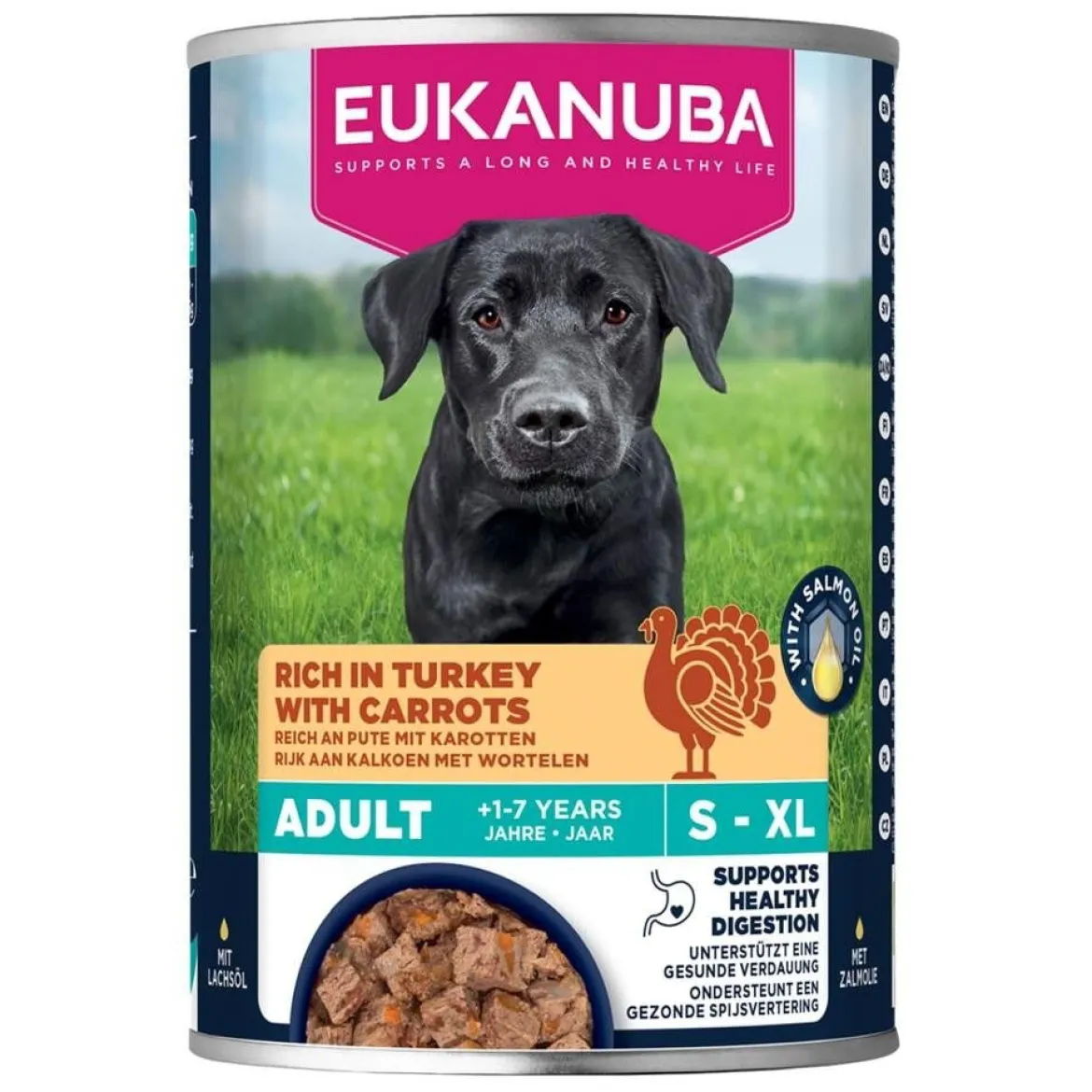 Eukanuba Dog Wet Adult Kalkkuna & Porkkana 400 g