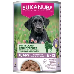 Eukanuba Dog Wet Puppy Lammas & Peruna 400 g
