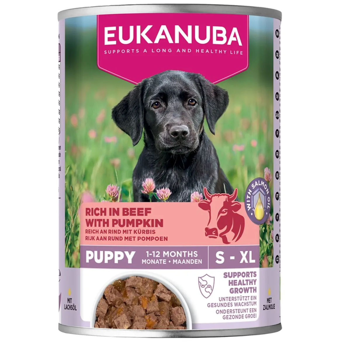 Eukanuba Dog Wet Puppy Nauta & Kurpitsa 400 g