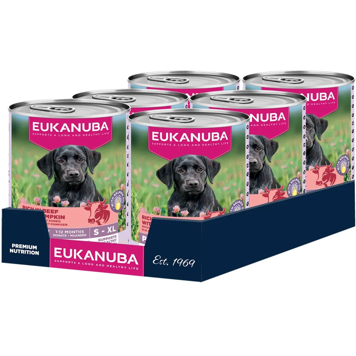 Eukanuba Dog Wet Puppy Nauta & Kurpitsa 400 g