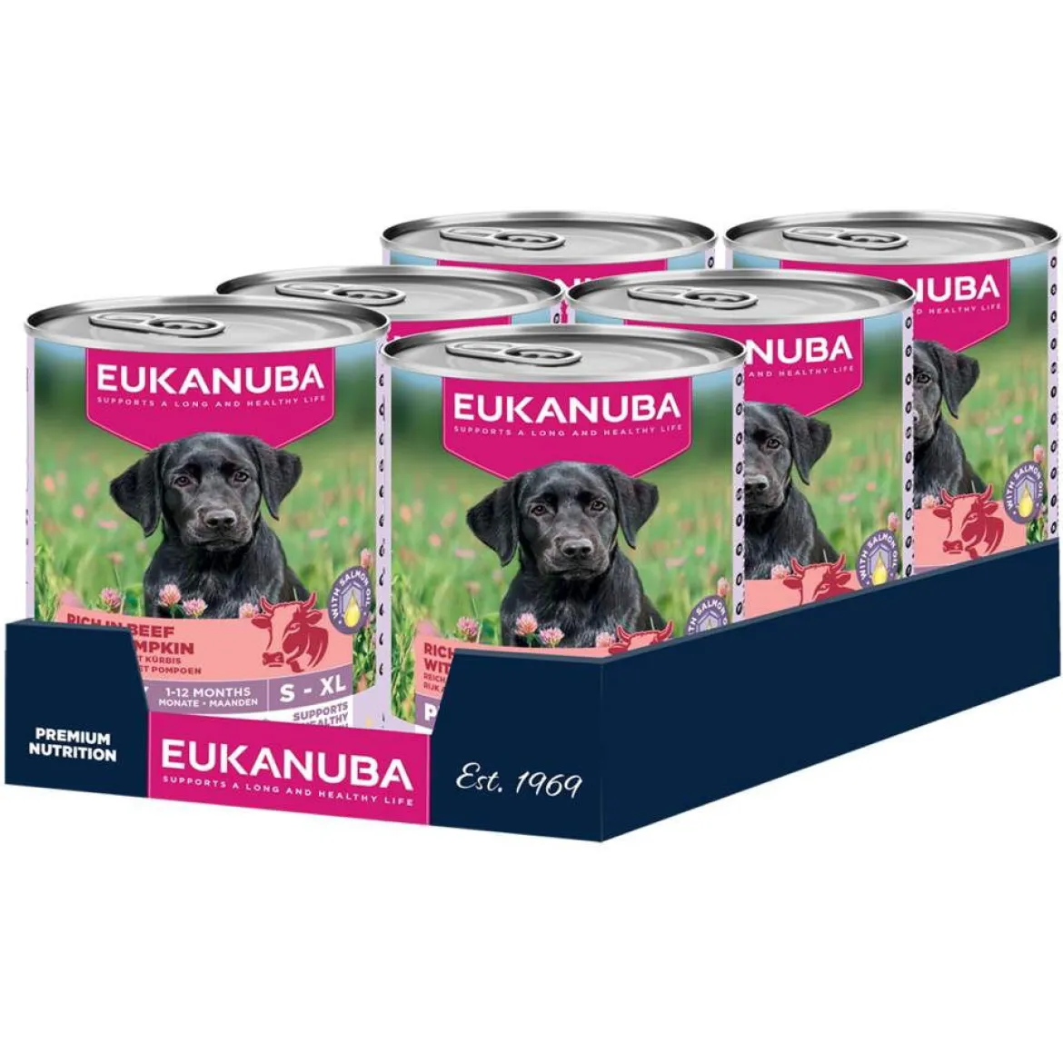 Eukanuba Dog Wet Puppy Nauta & Kurpitsa 400 g