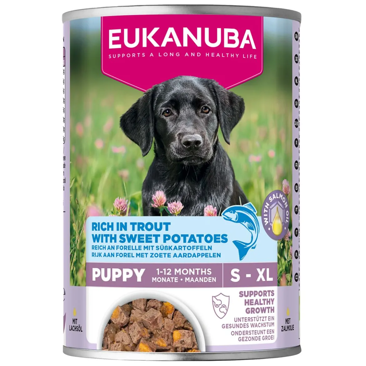 Eukanuba Dog Wet Puppy Taimen & Bataatti 400 g