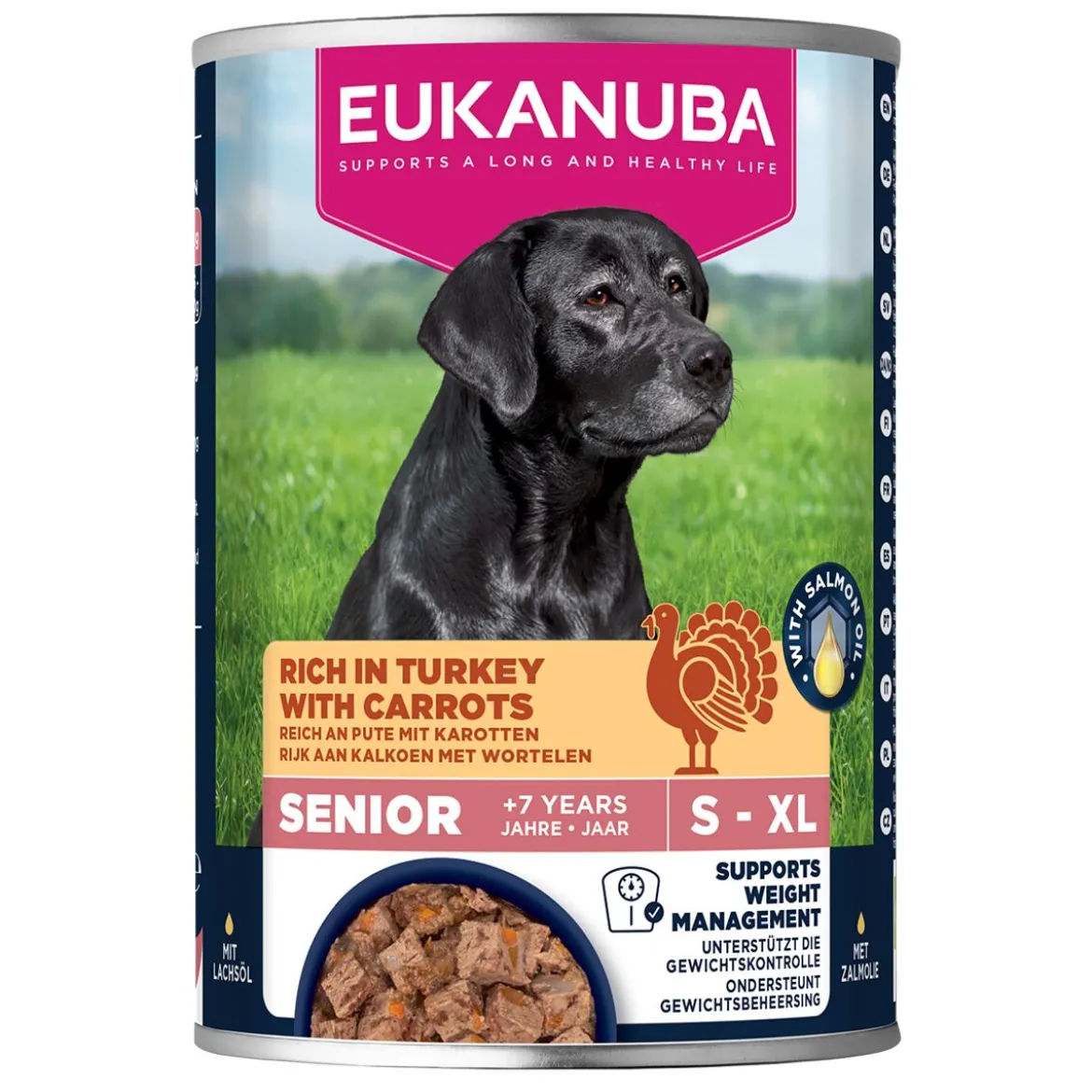 Eukanuba Dog Wet Senior Kalkkuna & Porkkana 400 g