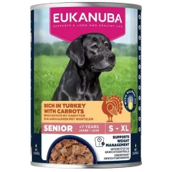 Eukanuba Dog Wet Senior Kalkkuna & Porkkana 400 g