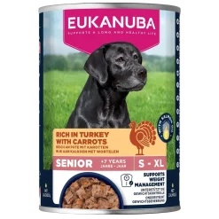 Eukanuba Dog Wet Senior Kalkkuna & Porkkana 400 g