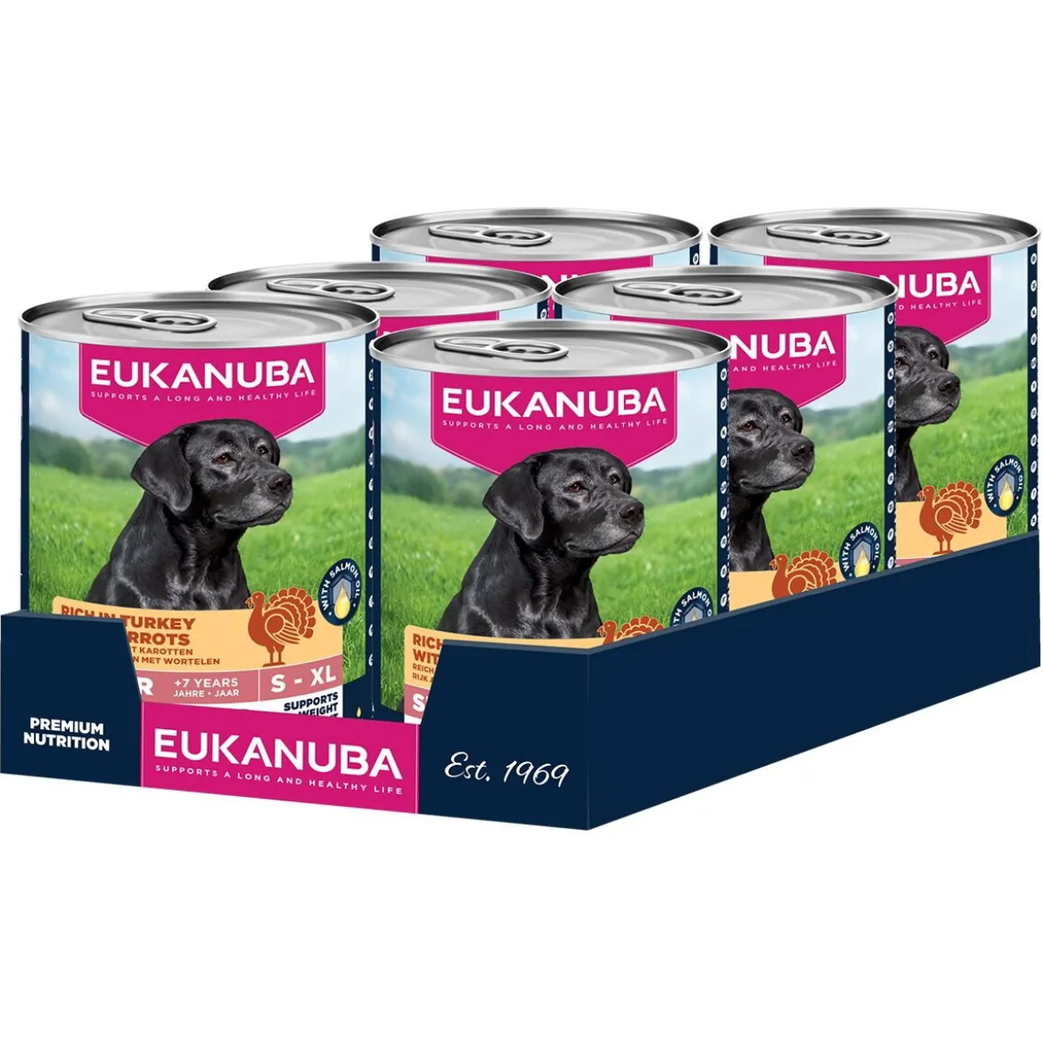 Eukanuba Dog Wet Senior Kalkkuna & Porkkana 400 g