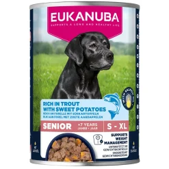 Eukanuba Dog Wet Senior Taimen & Bataatti 400 g