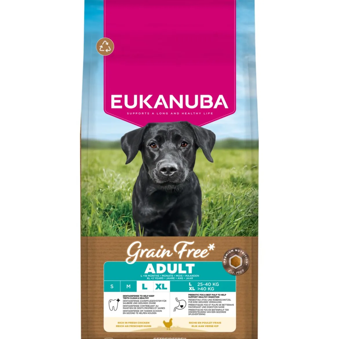 Eukanuba Grain Free Adult Large Breed Chicken