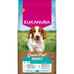 Eukanuba Grain Free Adult Small & Medium Breed Ocean Fish