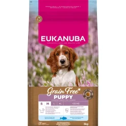 Eukanuba Grain Free Puppy Small & Medium Breed Ocean Fish