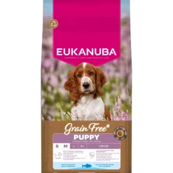 Eukanuba Grain Free Puppy Small & Medium Breed Ocean Fish