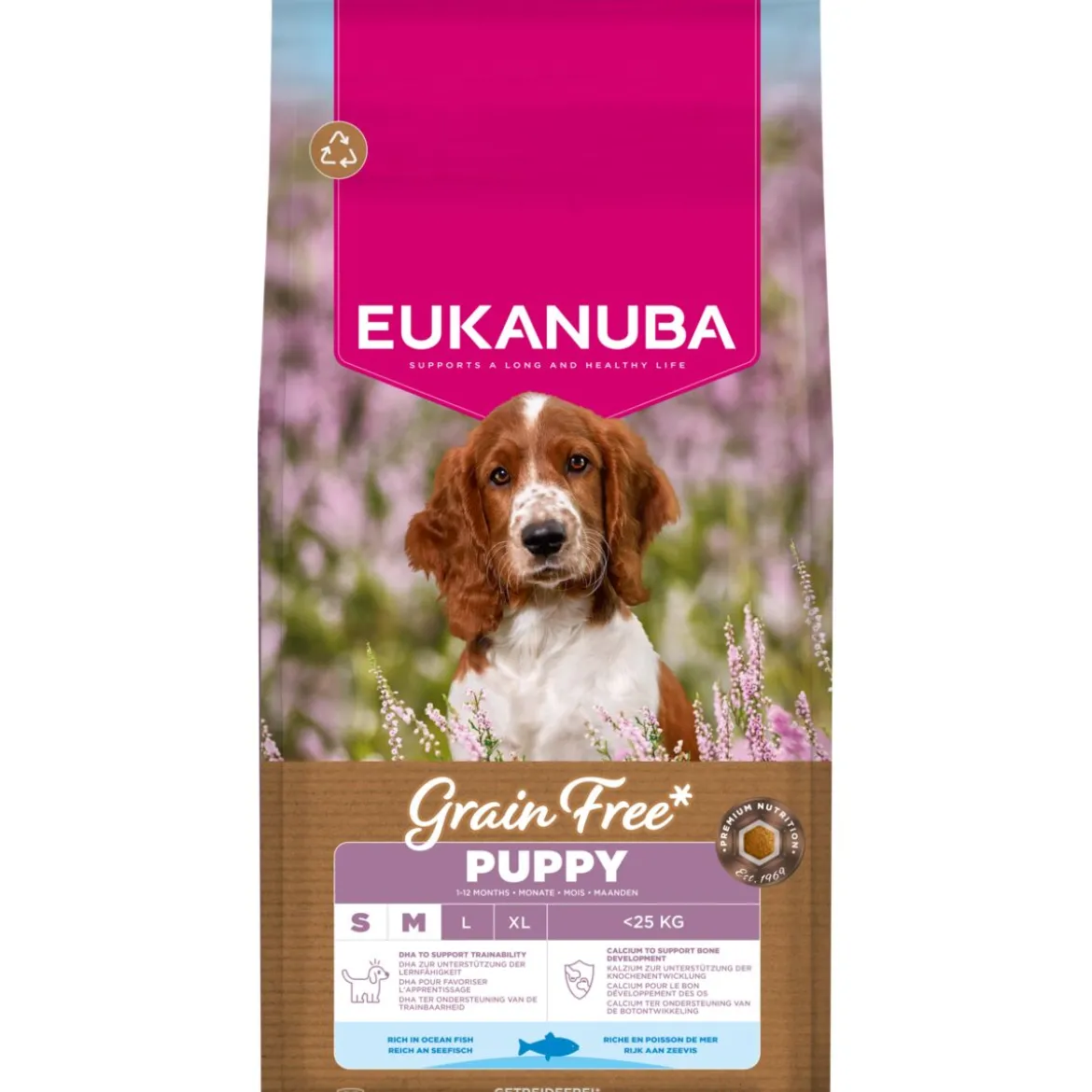 Eukanuba Grain Free Puppy Small & Medium Breed Ocean Fish