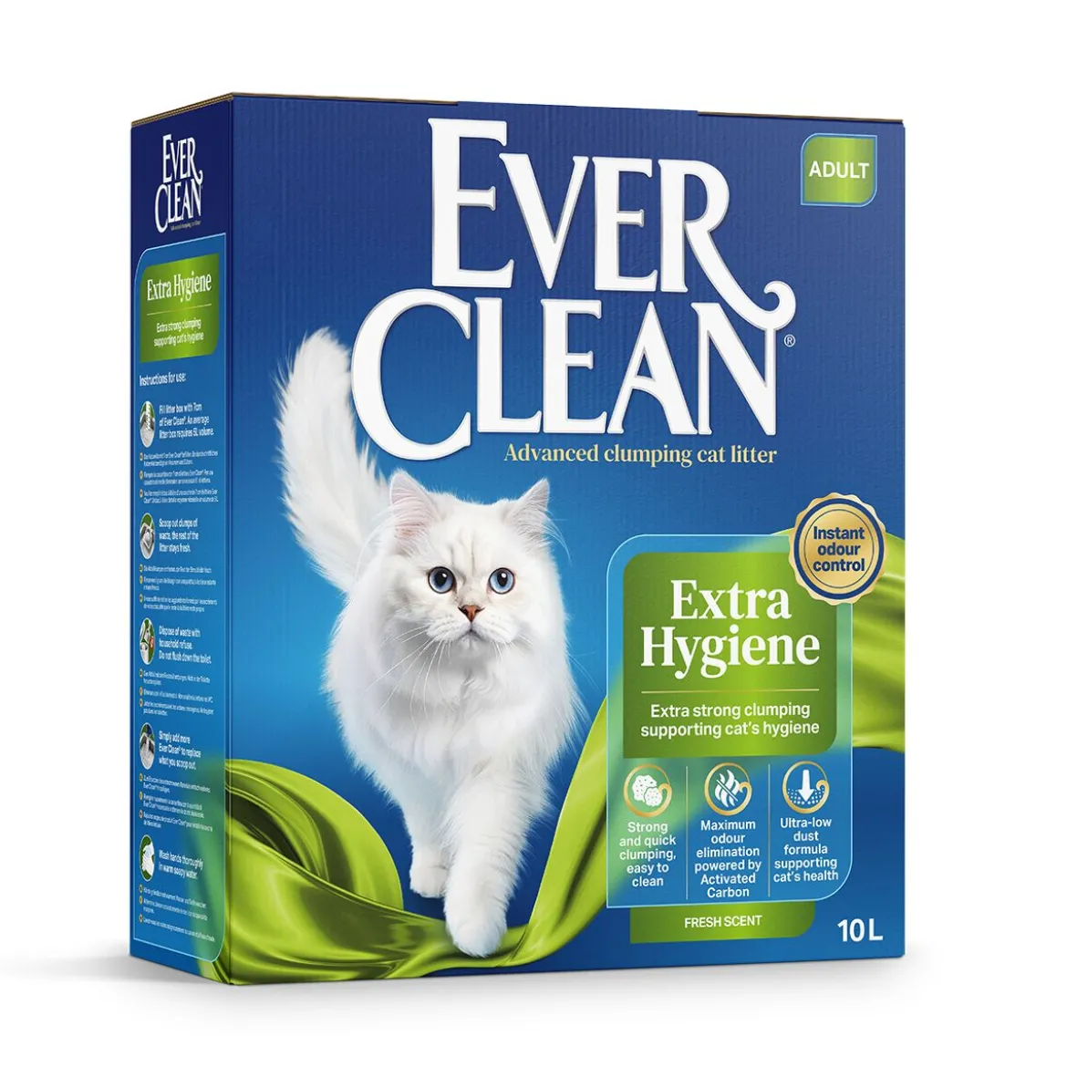 Ever Clean Extra Hygiene Fresh Scent 4 x 10L