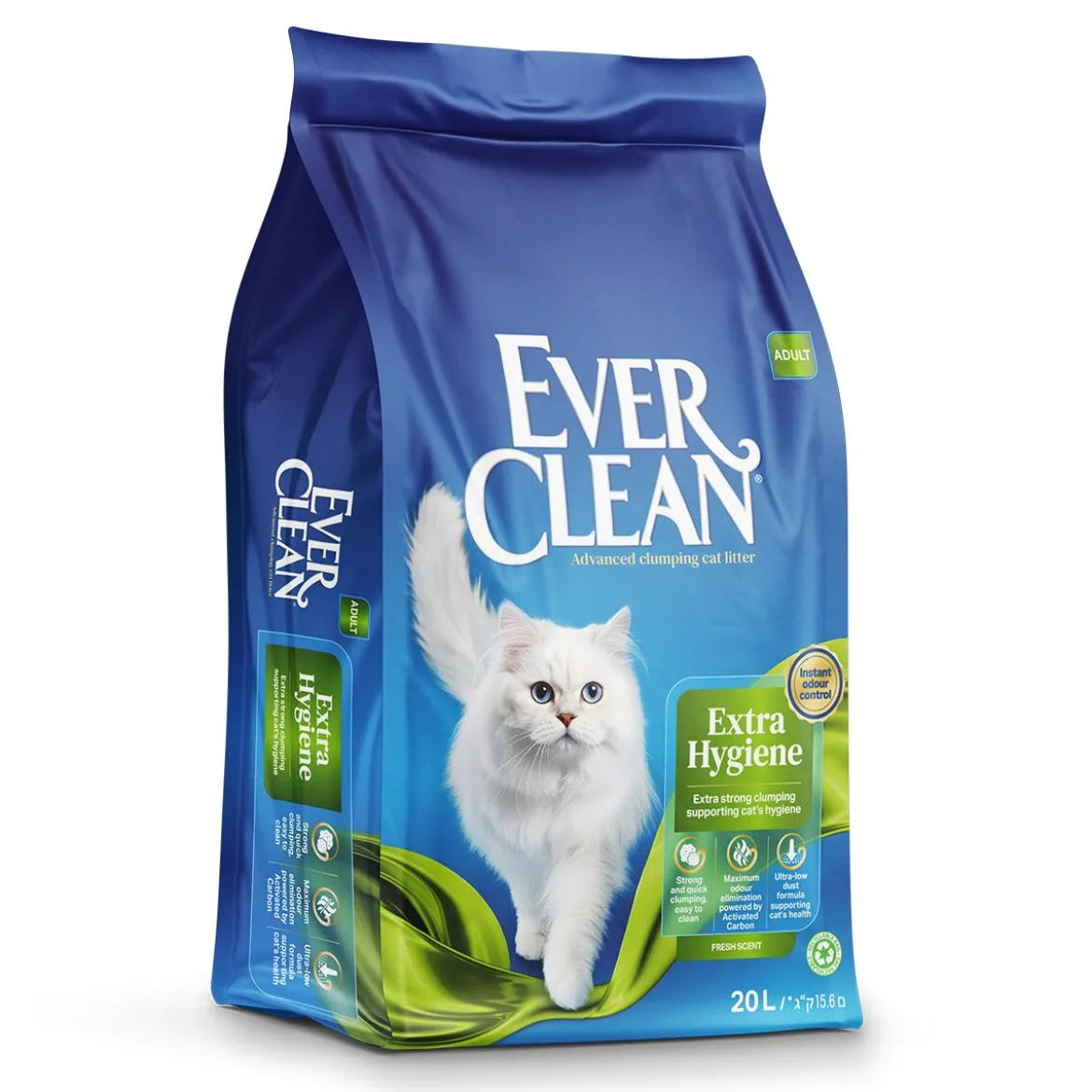 Ever Clean Extra Hygiene Fresh Scent 4 x 10L