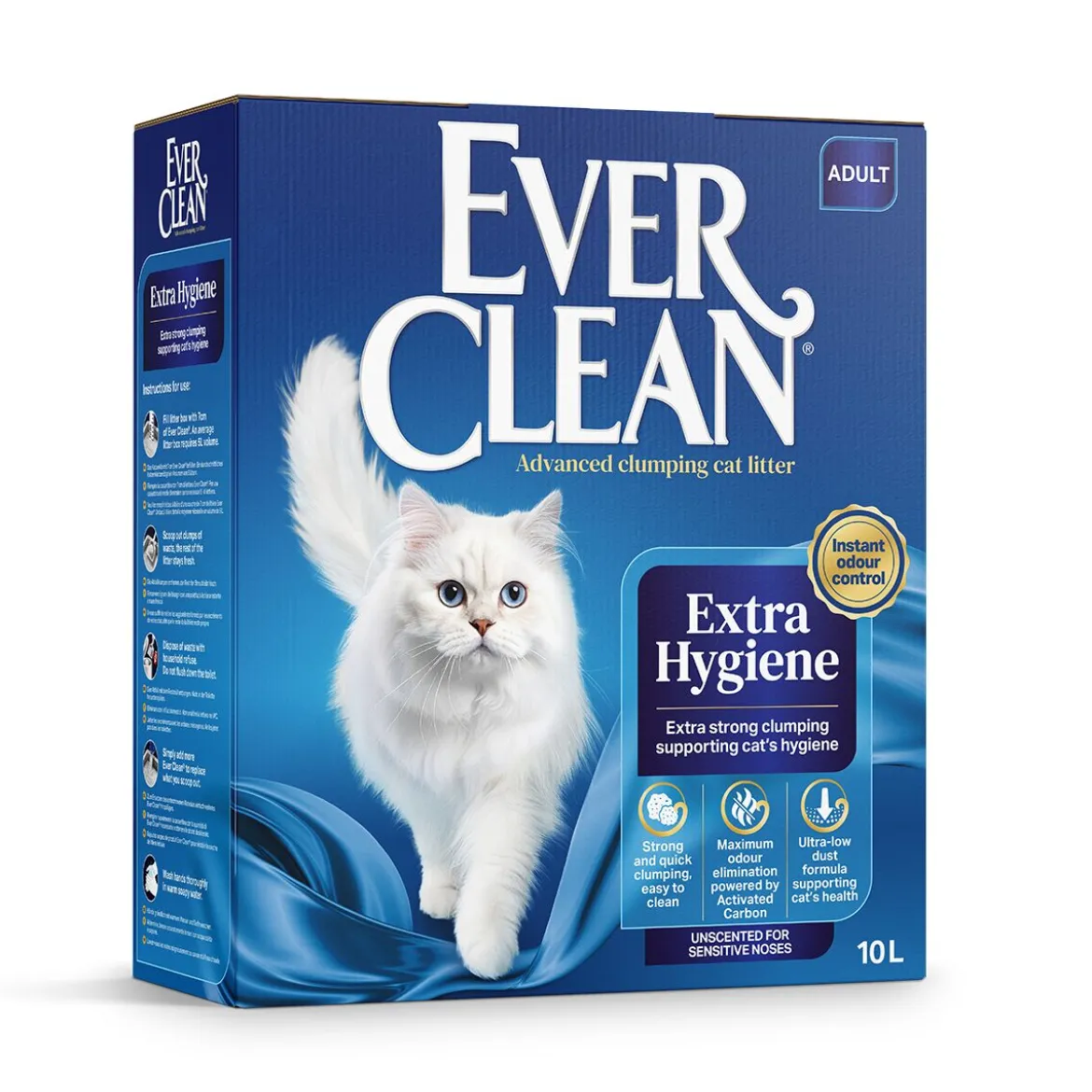 Ever Clean Extra Strong Unscented 4 x 10L
