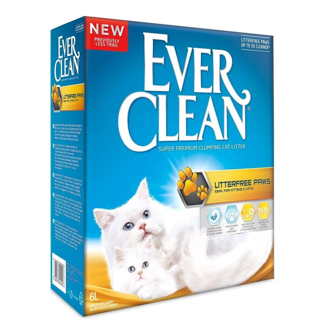 Ever Clean Litterfree Paws 4 x 10L