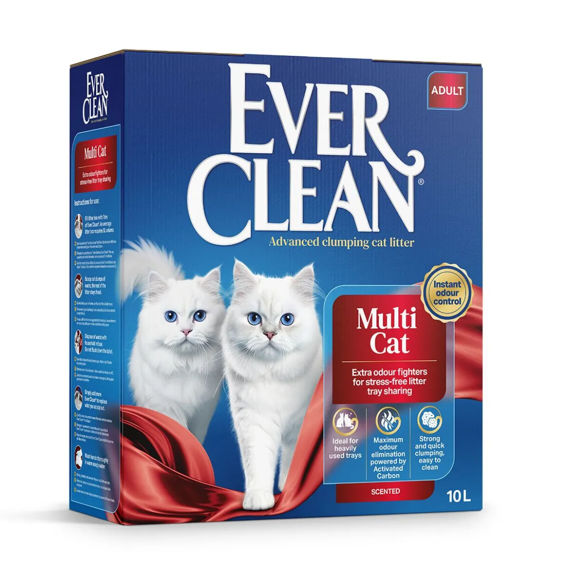Ever Clean Multi Cat 4 x 10 L