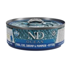 Farmina N&D Cat Ocean Tuna & Pumpkin Kitten 70 g