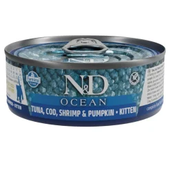 Farmina N&D Cat Ocean Tuna & Pumpkin Kitten 6 x 70 g