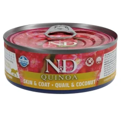 Farmina N&D Cat Quinoa Quail & Coconut 80 g