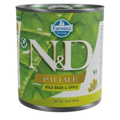 Farmina N&D Dog Prime Wild Boar & Apple 285 g