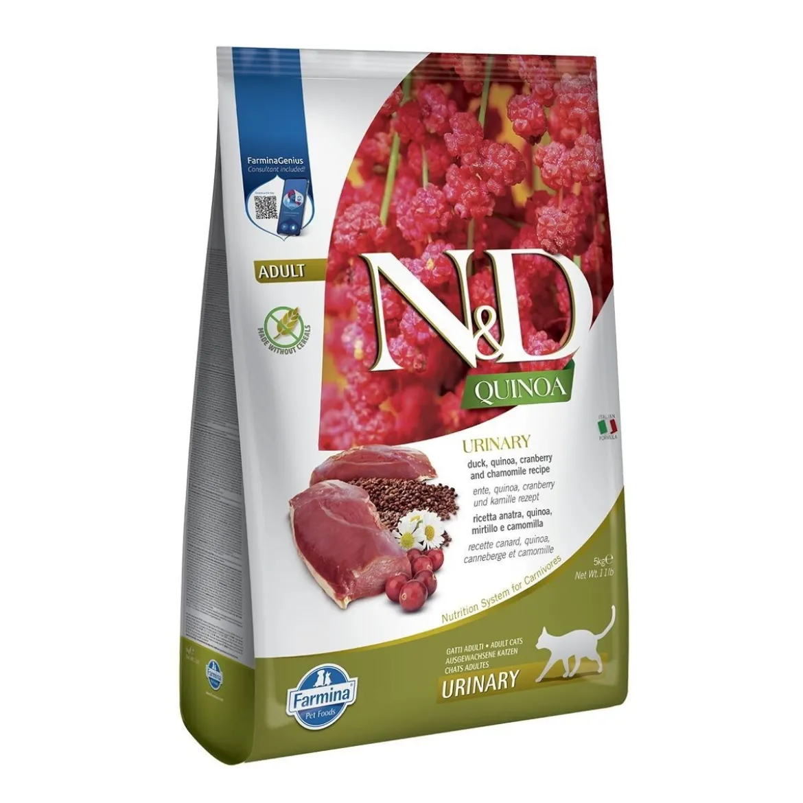 Farmina N&D Quinoa Cat Urinary Duck