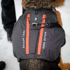 Feel Active Trekbag -koiran valjaat, musta