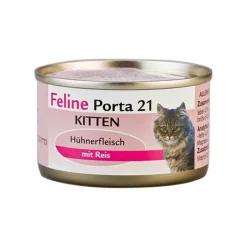 Feline Porta 21 Kitten Kana & Riisi, 90 g