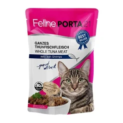 Feline Porta 21 Tonnikala & Katkarapu, 100 g