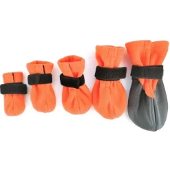 Fleecetossut koiralle Basic Paws lyhyellä varrella 4 kpl