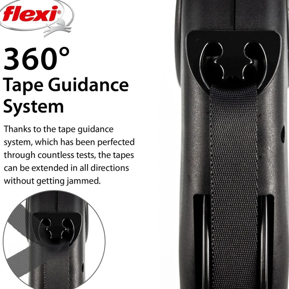 Flexi Giant L Black Edition 8m