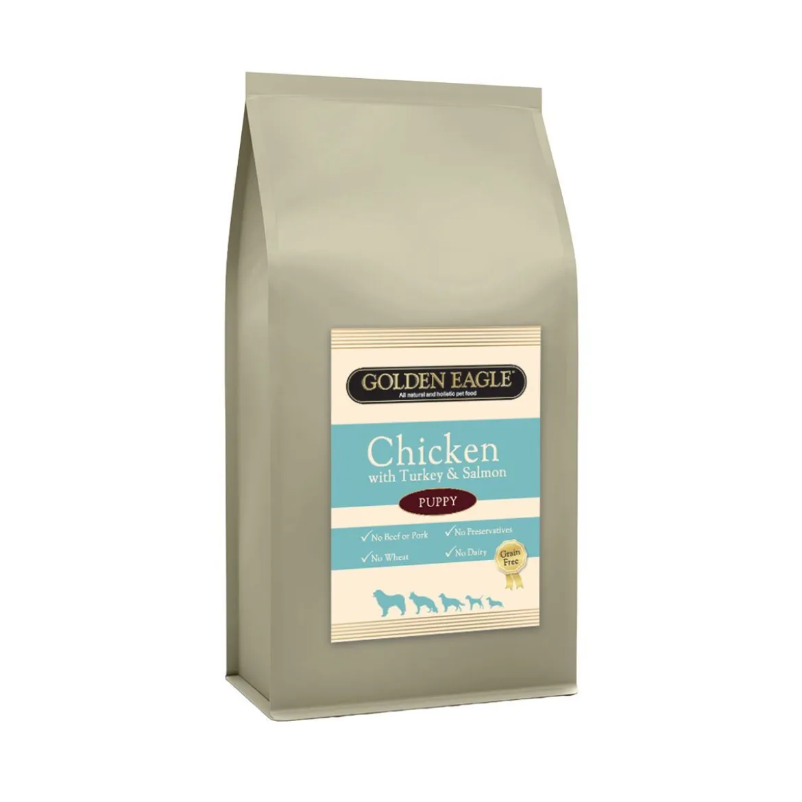 Golden Eagle Grainfree Puppy Chicken,Turkey&Salmon