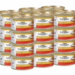 Gourmet Gold Savoury Cake Nautaa ja tomaattia kastikkeessa 24x85g