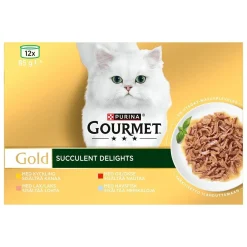 Gourmet Gold Succulent Delights 12x85g