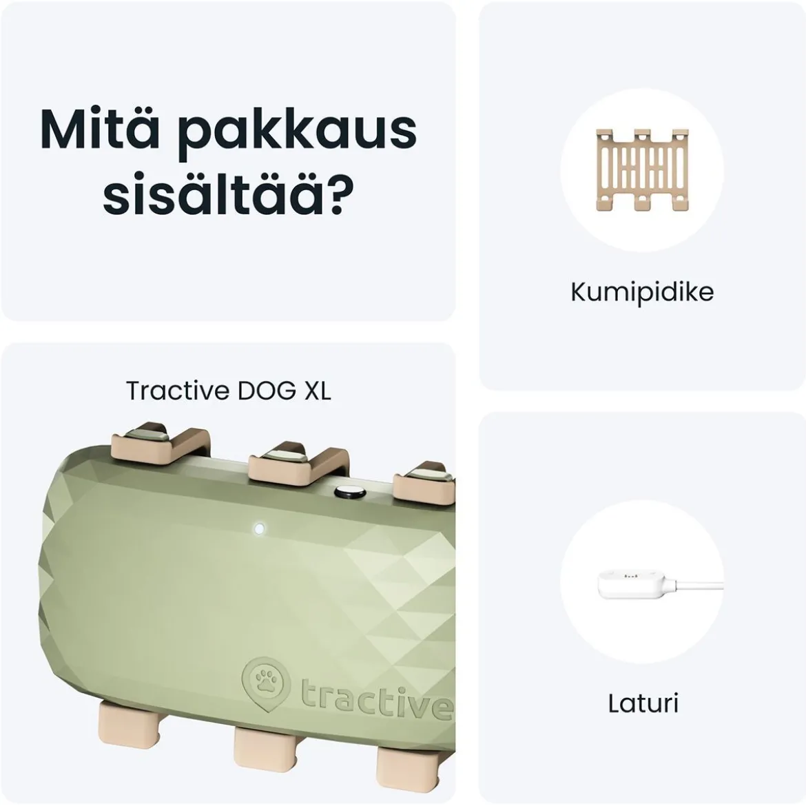 GPS koiralle Tractive XL
