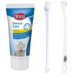 Hampaidenhoitosetti kissoille, Trixie
