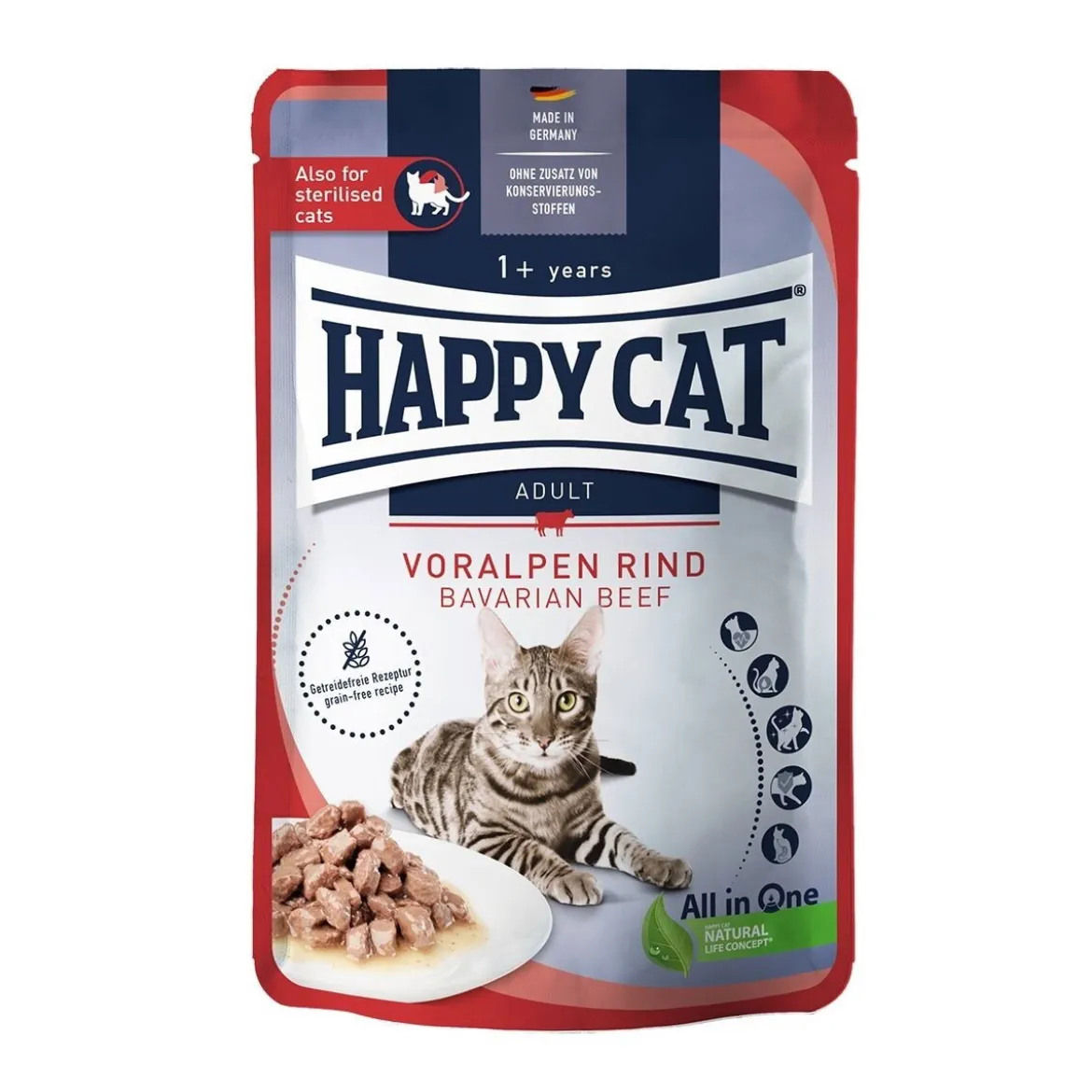 Happy Cat Culinary Bavarian Beef 85g